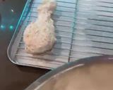 A picture of step 8 of Snoop Dogg’s potato chip fried chicken.
