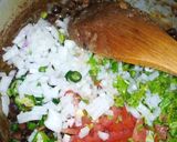 A picture of step 5 of Bihari Ghugni.