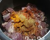 A picture of step 2 of Mutton Kanti - A Kashmiri Dish.