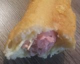 Foto del paso 3 de la receta: Banderillas de queso y salchichas