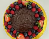 Tort czekoladowo - malinowy krok przepisu 12 zdjęcie