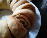 A picture of step 11 of #Swedish Tea Ring#4weekChallenge.