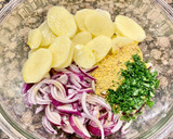Foto del paso 2 de la receta: Salmón con patatas en freidora de aire
