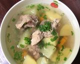 Hình bước làm 3 của món Soup Carot Khoai Tây