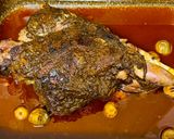 A picture of step 3 of Leg of lamb slow-cook.
