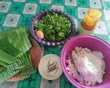 Foto langkah ke 1 dari resep Pepes Tahu Kelapa Kemangi wong ndeso.