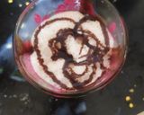 A picture of step 2 of Chocolate milk shake.