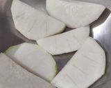 A picture of step 1 of Tandoori kohlrabi.