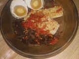 Sambal dan tempe rebus, tips leyeh anyar