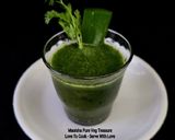A picture of step 5 of Aloe Vera Coriander Tangy Detox Juice.