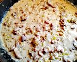 Szűzérmék, tejszínes rókagomba raguval recept fázis 3 fotója