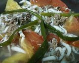 Hình bước làm 2 của món Cá mờm nấu canh thơm cà