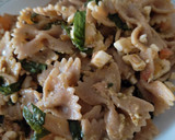 Foto del paso 11 de la receta: Ensalada con pasta farfalle integral, tomates secos, queso feta y más 😉💓