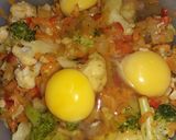 Foto del paso 3 de la receta: Tortilla de brócoli y coliflor