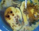 A picture of step 3 of Yam patties.