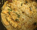 A picture of step 7 of Paneer Makhani Dum Biryani.
