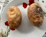 A picture of step 3 of Potatoes in the embers.