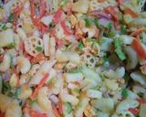 A picture of step 3 of Chicken tikka Macaroni 💞🍜💞😋💞.