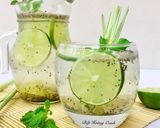 Hình bước làm 3 của món Nước Chanh Sả Hạt Chia