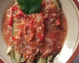 Foto langkah ke 4 dari resep Sambel terong kukus simple.