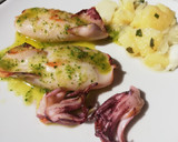 Foto del paso 5 de la receta: Chipirones a la plancha con salsa verde 🦑🌿
