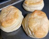 A picture of step 1 of Biscuits and Sausage Gravy.