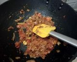 A picture of step 4 of Kundru Bharta.