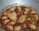 Foto langkah ke 6 dari resep Semur Cumi Bunting Isi Tahu Telur.