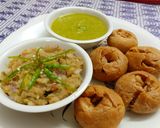 A picture of step 4 of Batti,chokha,chutney.