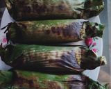 Foto langkah ke 9 dari resep Nasi bakar ayam.