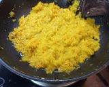 A picture of step 3 of Pumpkin halwa.