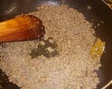 A picture of step 3 of Mince meat in thick sauce.