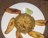 Foto del paso 8 de la receta: Arroz de marisco mixto con tajadas de plátano maduro