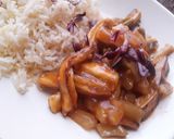 Foto del paso 8 de la receta: Bastones de berenjena🍆 con salsa de soya y arrocito🍚