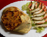 Foto del paso 3 de la receta: Buey de mar relleno al albariño