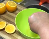 A picture of step 1 of Orange Iced Tea.