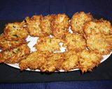 A picture of step 5 of Potato Latkes.