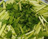 Hình bước làm 1 của món Canh cá diêu hồng nấu cần nước