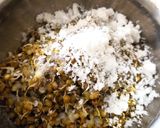 A picture of step 3 of Moong Sprouts Sundal.