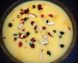 A picture of step 5 of Kesar Mango milk custard.