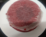 ரெட் வெல்வெட் கேக் (Red velvet cake recipe in tamil) ரெசிபி ஸ்டேப் 9 புகைப்படம்