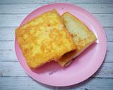 Foto langkah ke 4 dari resep Roti panggang keju Milo simple.