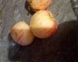 A picture of step 2 of Apple murabba.