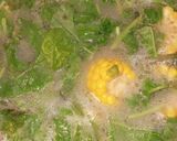Foto langkah ke 4 dari resep Bobor Bayam & Jagung.