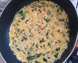 Foto del paso 3 de la receta: Tortilla/Omelette de Arroz y Espinacas