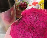 Foto langkah ke 1 dari resep Puding Buah Naga.