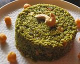 A picture of step 4 of Palak/spinach Rice.