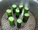 Foto langkah ke 6 dari resep Kue Putu Bambu.