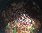Foto langkah ke 3 dari resep Nasi gurih magic com extra ayam dan sayur.