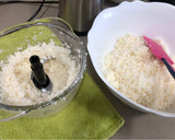 Foto del paso 1 de la receta: Tortita de coliflor y brócoli c/ pollo mechado
